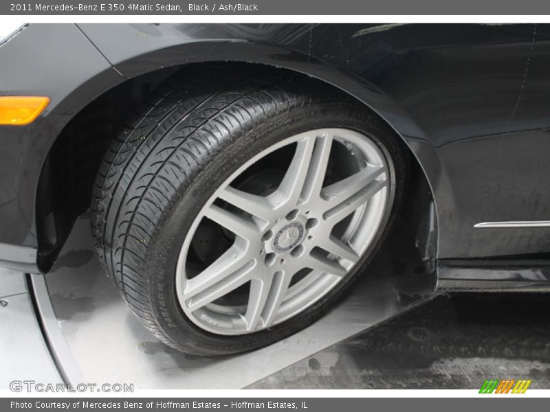 Black / Ash/Black 2011 Mercedes-Benz E 350 4Matic Sedan