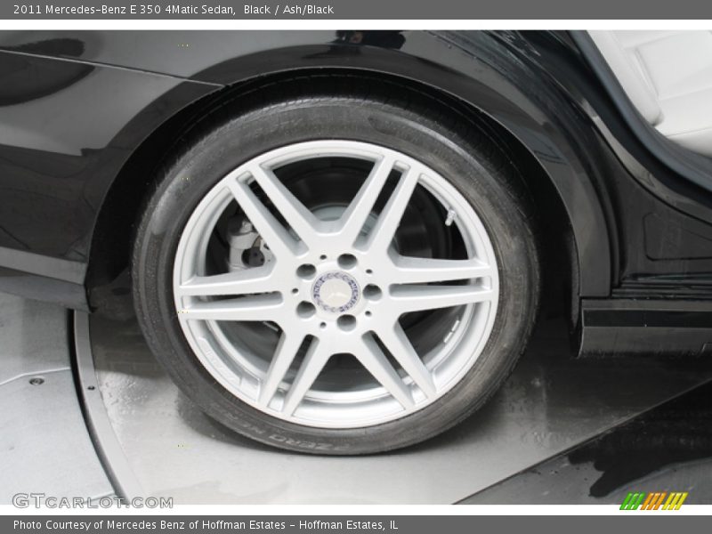 Black / Ash/Black 2011 Mercedes-Benz E 350 4Matic Sedan