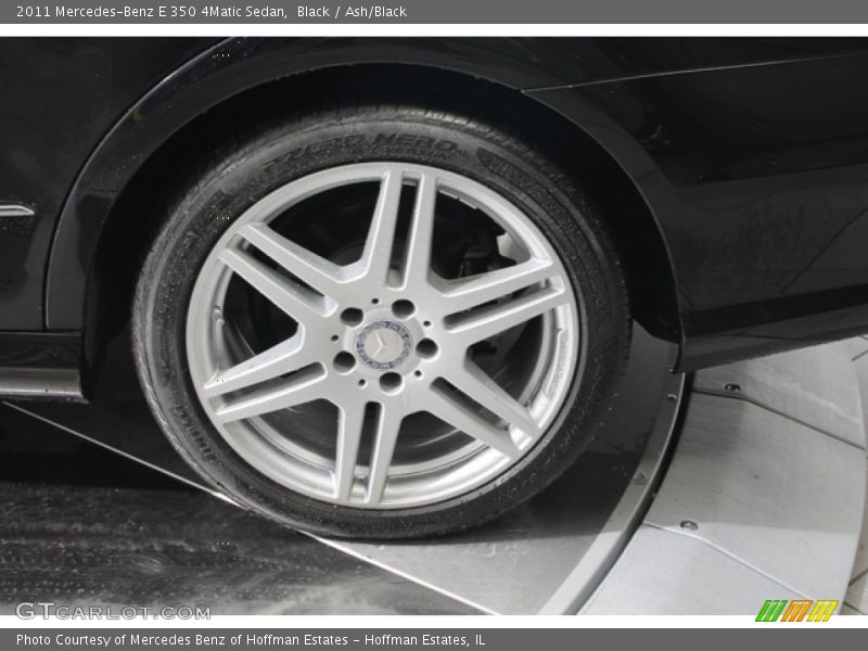 Black / Ash/Black 2011 Mercedes-Benz E 350 4Matic Sedan