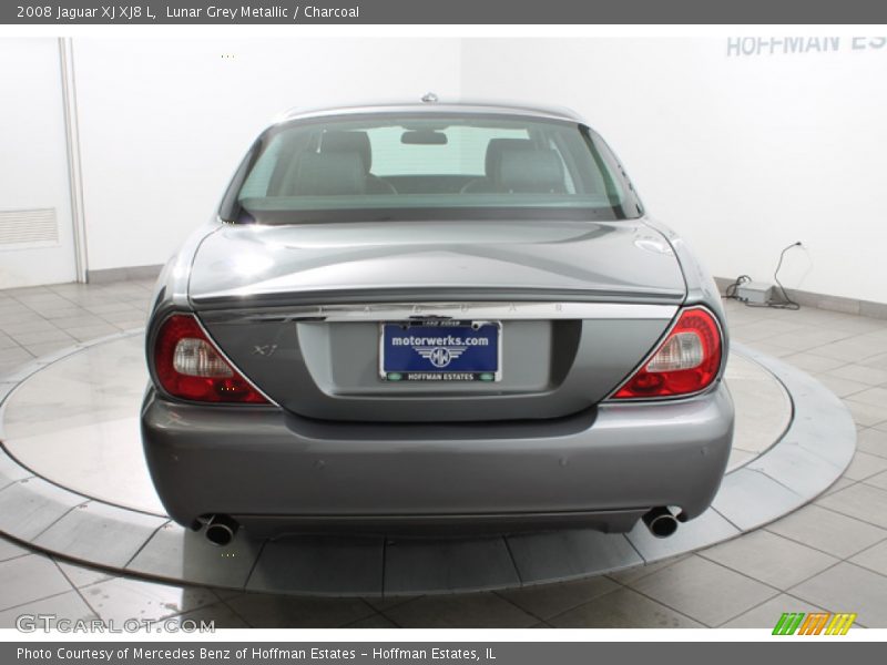 Lunar Grey Metallic / Charcoal 2008 Jaguar XJ XJ8 L