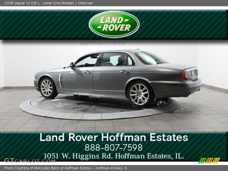 Lunar Grey Metallic / Charcoal 2008 Jaguar XJ XJ8 L