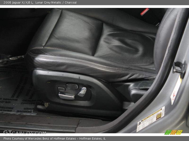 Lunar Grey Metallic / Charcoal 2008 Jaguar XJ XJ8 L