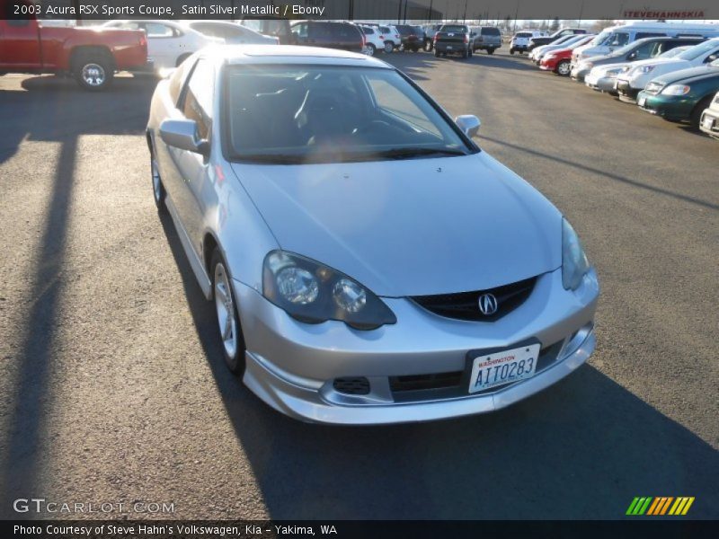 Satin Silver Metallic / Ebony 2003 Acura RSX Sports Coupe