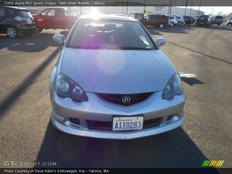 Satin Silver Metallic / Ebony 2003 Acura RSX Sports Coupe