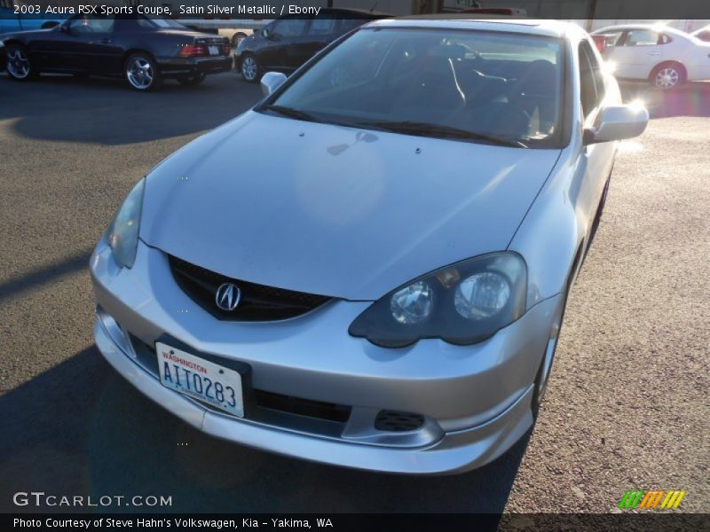 Satin Silver Metallic / Ebony 2003 Acura RSX Sports Coupe