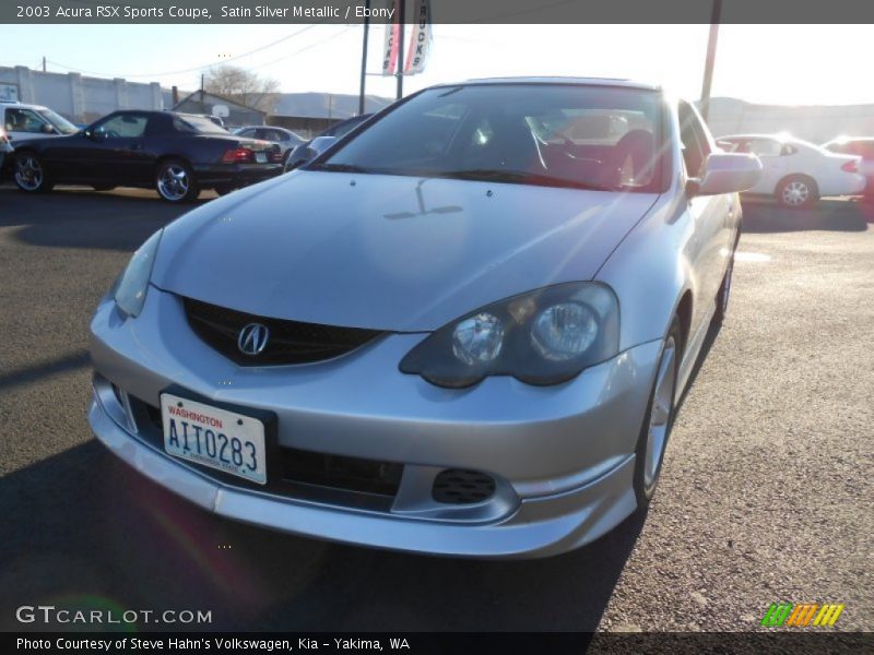 Satin Silver Metallic / Ebony 2003 Acura RSX Sports Coupe