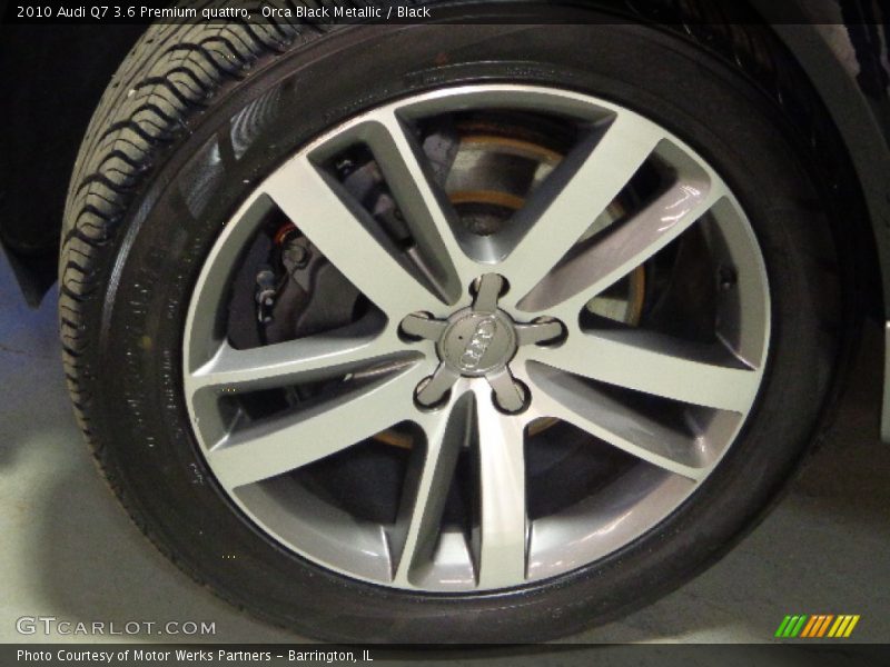 Orca Black Metallic / Black 2010 Audi Q7 3.6 Premium quattro