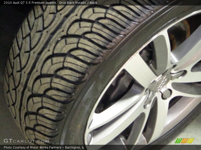 Orca Black Metallic / Black 2010 Audi Q7 3.6 Premium quattro