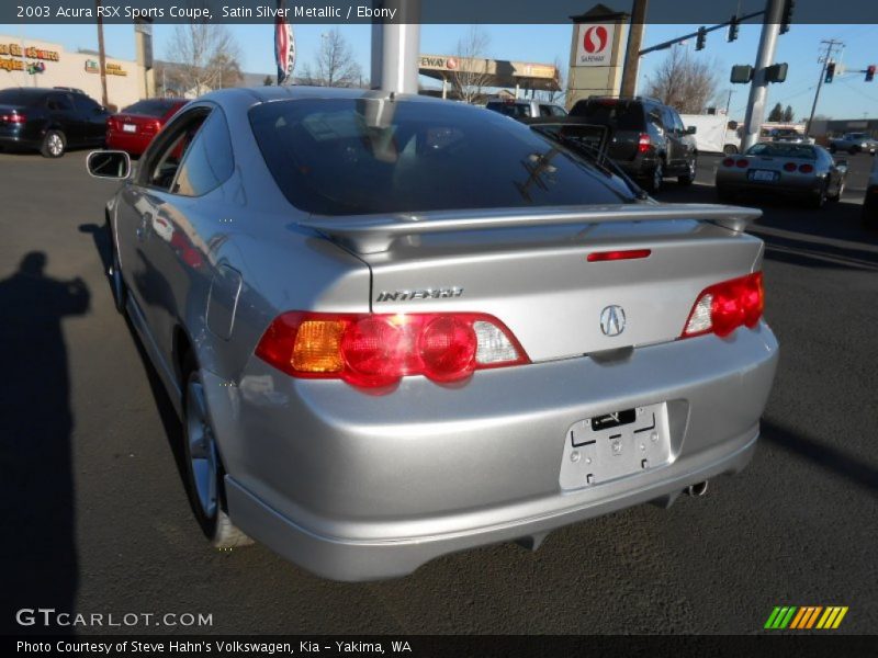 Satin Silver Metallic / Ebony 2003 Acura RSX Sports Coupe