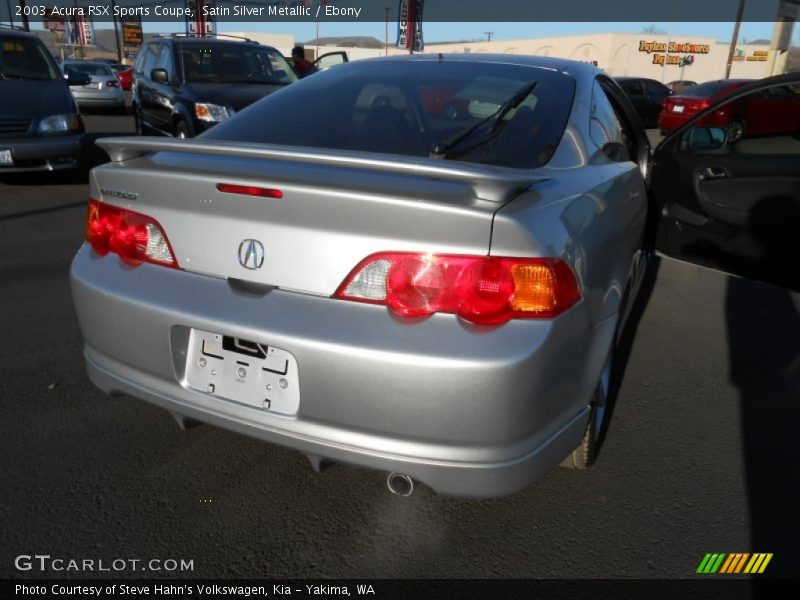 Satin Silver Metallic / Ebony 2003 Acura RSX Sports Coupe