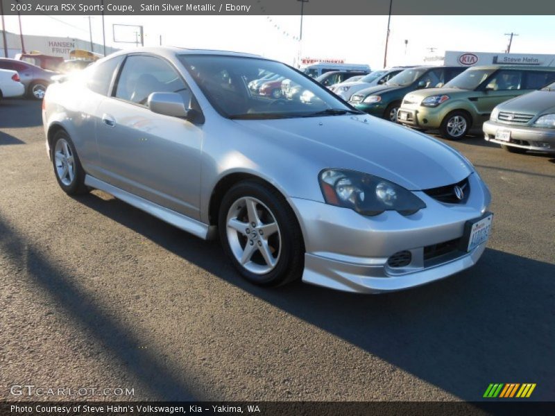 Satin Silver Metallic / Ebony 2003 Acura RSX Sports Coupe