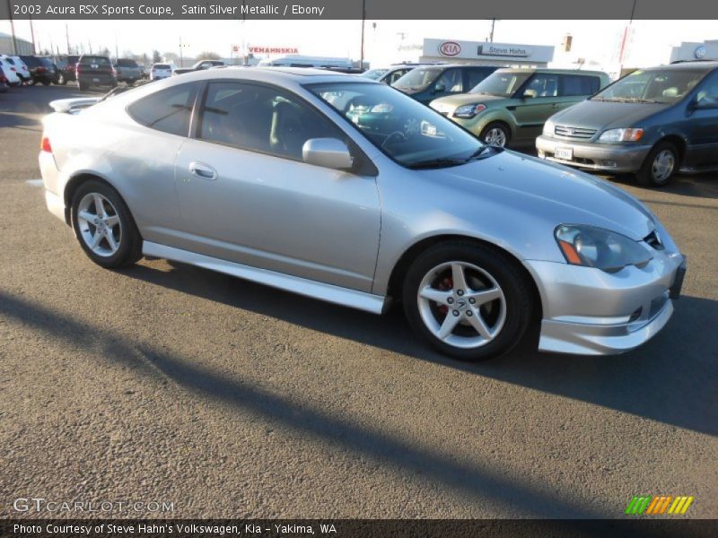 Satin Silver Metallic / Ebony 2003 Acura RSX Sports Coupe