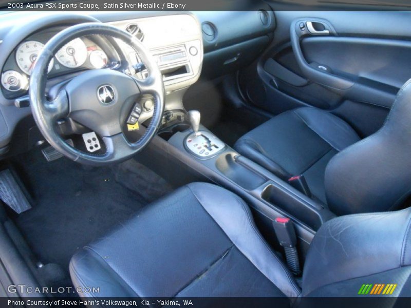 Ebony Interior - 2003 RSX Sports Coupe 
