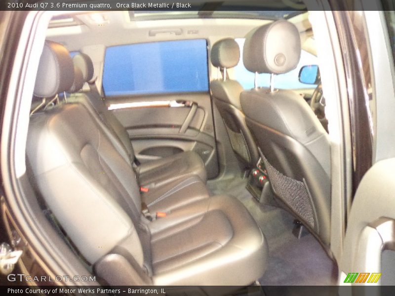 Orca Black Metallic / Black 2010 Audi Q7 3.6 Premium quattro