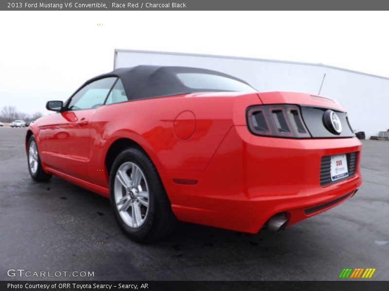 Race Red / Charcoal Black 2013 Ford Mustang V6 Convertible