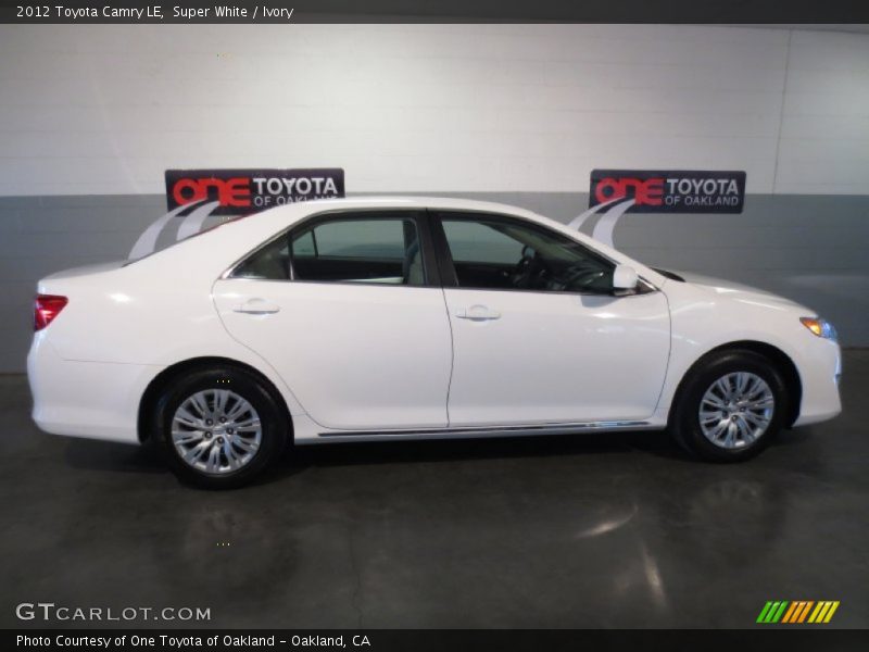 Super White / Ivory 2012 Toyota Camry LE