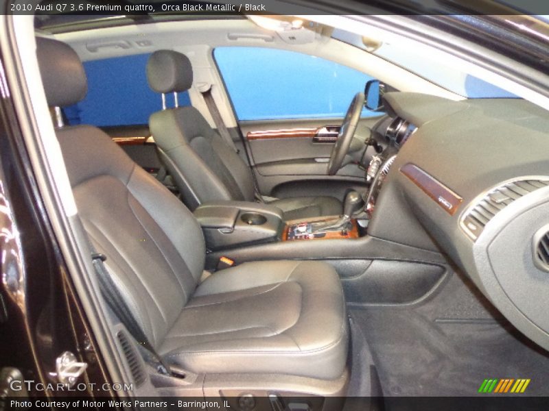 Orca Black Metallic / Black 2010 Audi Q7 3.6 Premium quattro