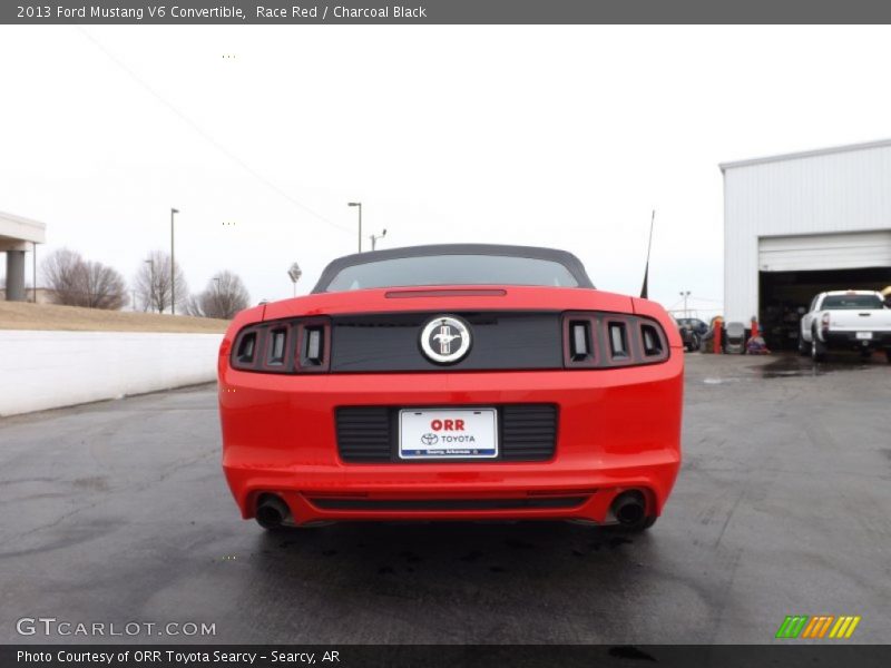 Race Red / Charcoal Black 2013 Ford Mustang V6 Convertible