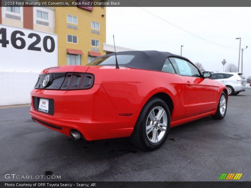 Race Red / Charcoal Black 2013 Ford Mustang V6 Convertible