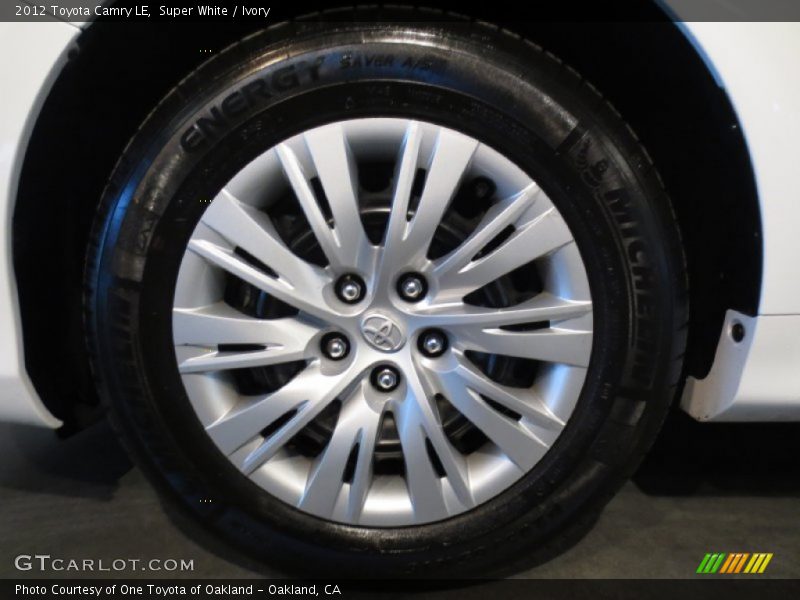 Super White / Ivory 2012 Toyota Camry LE