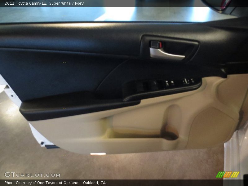Super White / Ivory 2012 Toyota Camry LE