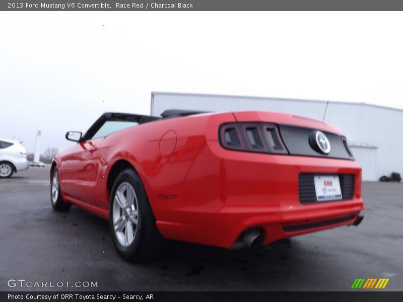 Race Red / Charcoal Black 2013 Ford Mustang V6 Convertible