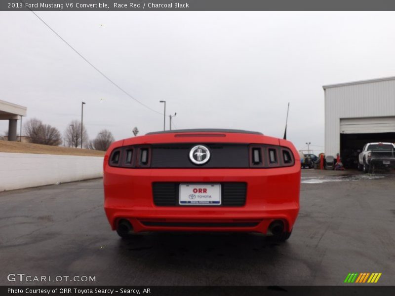 Race Red / Charcoal Black 2013 Ford Mustang V6 Convertible