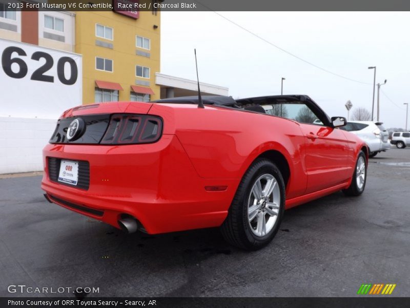 Race Red / Charcoal Black 2013 Ford Mustang V6 Convertible