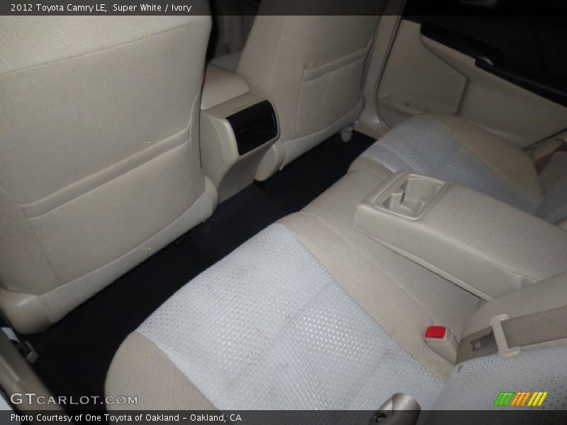 Super White / Ivory 2012 Toyota Camry LE