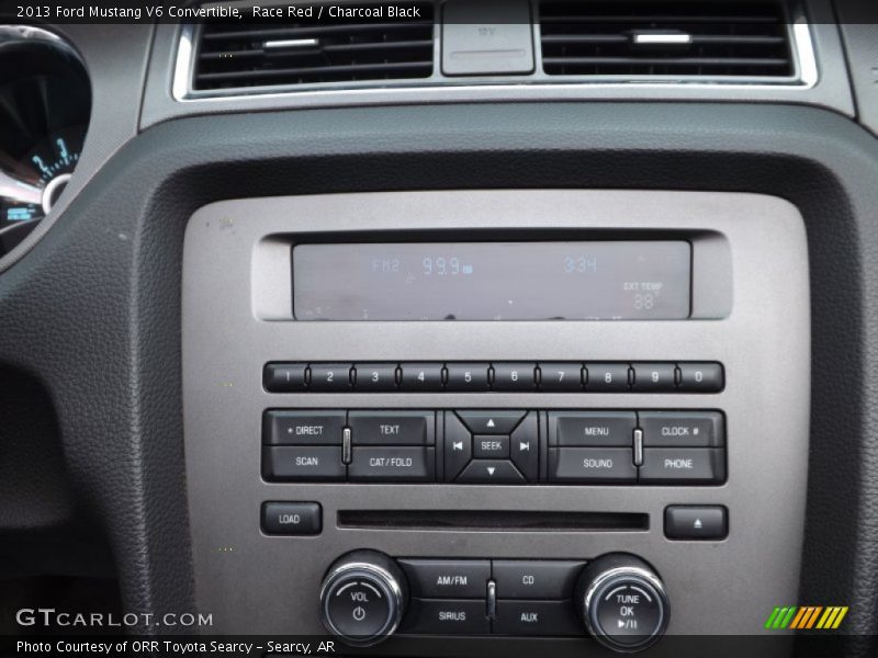 Race Red / Charcoal Black 2013 Ford Mustang V6 Convertible