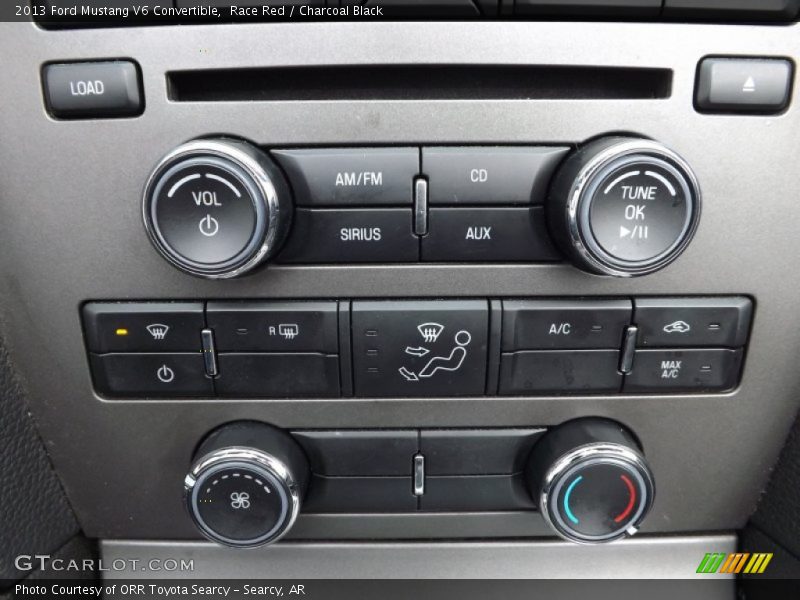 Race Red / Charcoal Black 2013 Ford Mustang V6 Convertible