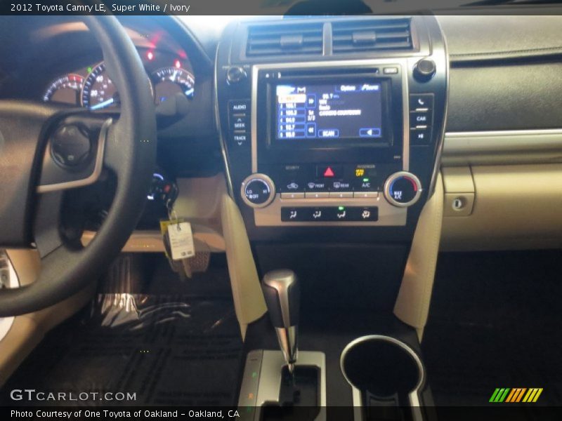 Super White / Ivory 2012 Toyota Camry LE