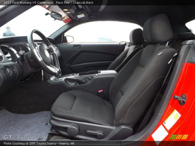 Race Red / Charcoal Black 2013 Ford Mustang V6 Convertible