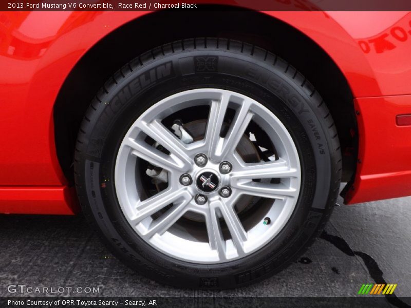 Race Red / Charcoal Black 2013 Ford Mustang V6 Convertible