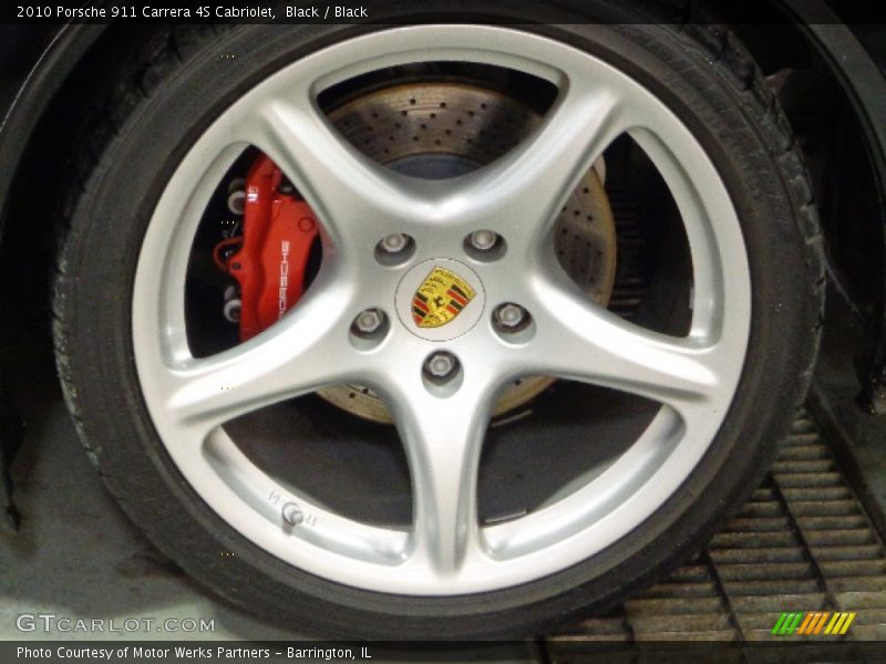 Black / Black 2010 Porsche 911 Carrera 4S Cabriolet