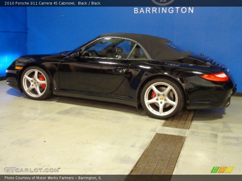 Black / Black 2010 Porsche 911 Carrera 4S Cabriolet