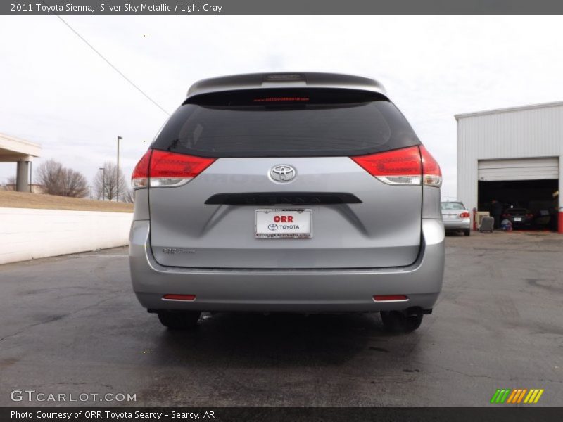Silver Sky Metallic / Light Gray 2011 Toyota Sienna