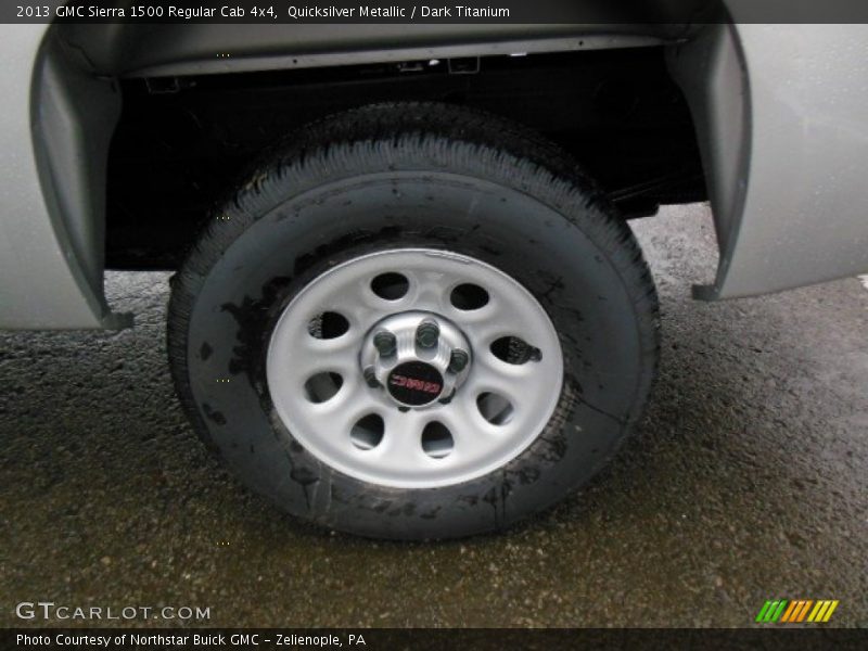 Quicksilver Metallic / Dark Titanium 2013 GMC Sierra 1500 Regular Cab 4x4