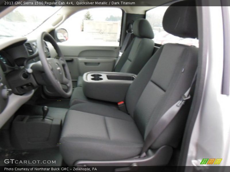  2013 Sierra 1500 Regular Cab 4x4 Dark Titanium Interior