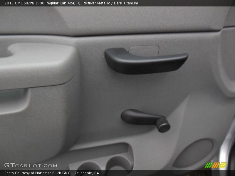 Quicksilver Metallic / Dark Titanium 2013 GMC Sierra 1500 Regular Cab 4x4