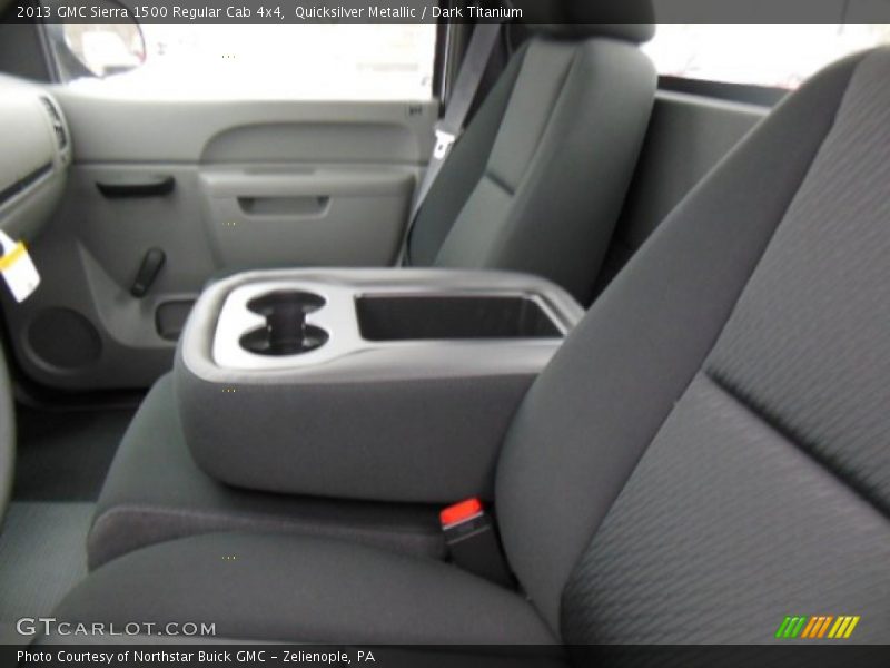 Quicksilver Metallic / Dark Titanium 2013 GMC Sierra 1500 Regular Cab 4x4
