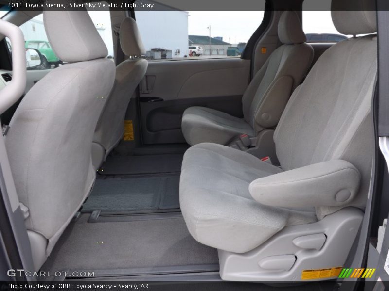 Silver Sky Metallic / Light Gray 2011 Toyota Sienna