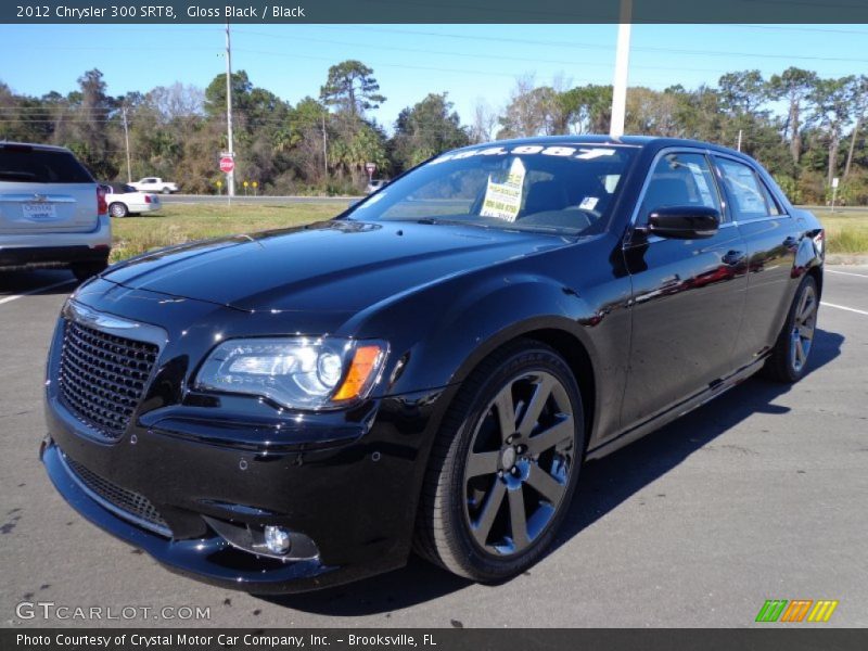 Gloss Black / Black 2012 Chrysler 300 SRT8