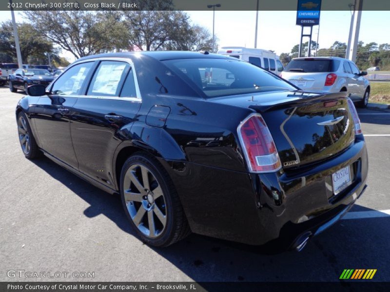 Gloss Black / Black 2012 Chrysler 300 SRT8