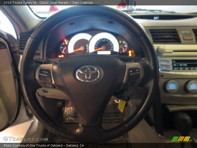 Classic Silver Metallic / Dark Charcoal 2010 Toyota Camry SE
