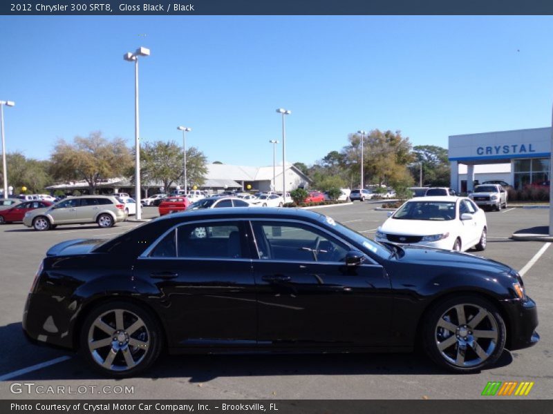Gloss Black / Black 2012 Chrysler 300 SRT8