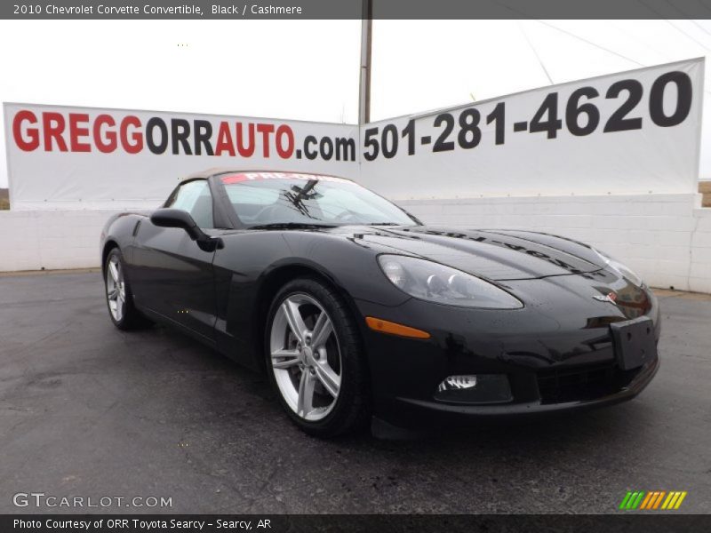 Black / Cashmere 2010 Chevrolet Corvette Convertible