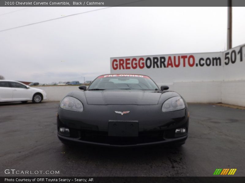 Black / Cashmere 2010 Chevrolet Corvette Convertible