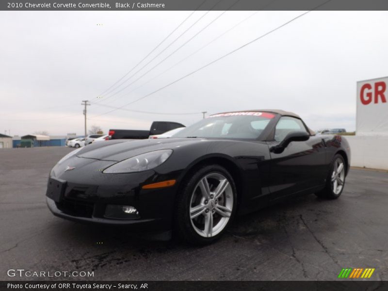 Black / Cashmere 2010 Chevrolet Corvette Convertible