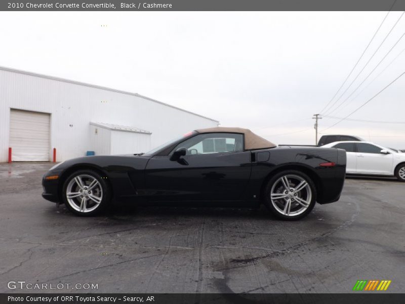 Black / Cashmere 2010 Chevrolet Corvette Convertible
